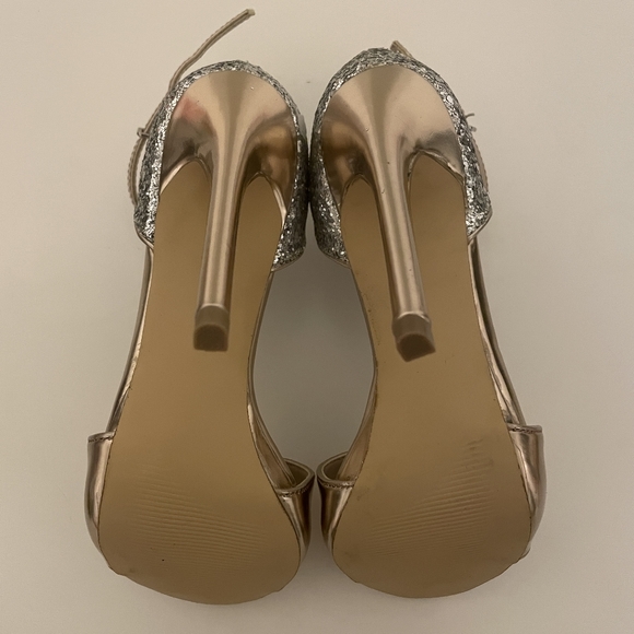 Shoemint by Steve Madden - Eileen Rose Gold Heels Size 5 - Picture 6 of 6